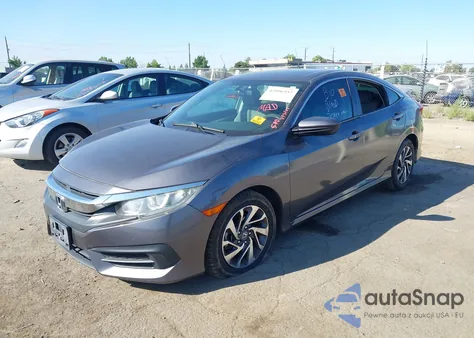 2018 Honda Civic Ex from USA, damaged, VIN 2HGFC2F78JH553298